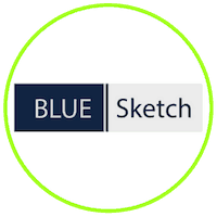 picture of blue-sketch logo