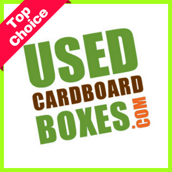 picture of our #1 moving box company recommendation usedcardboardboxes.com