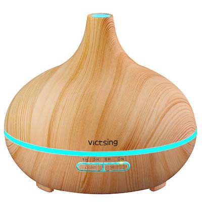 picture of VicTsing 300ml Cool Mist Humidifier Ultrasonic Aroma Essential Oil Diffuser