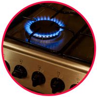 picture of a stove burner