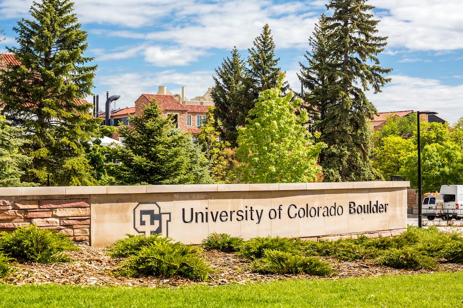 picture of Entrance to University of Colorado Boulder
