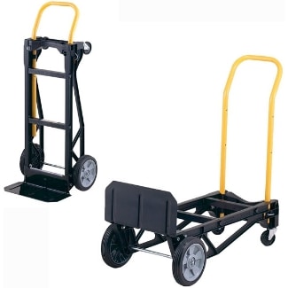 picture of Harper Trucks Glass Filled Nylon Convertible Hand Truck and Dolly (Lightweight)