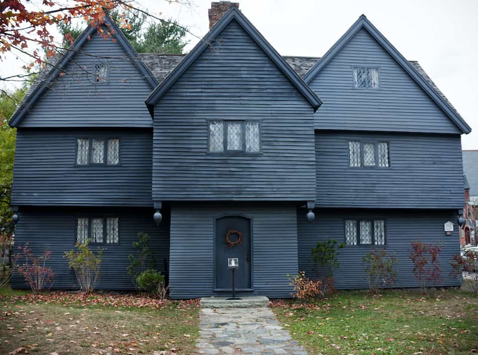 picture of the Witch House in Salem MA