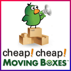 picture of cheap cheap moving boxes logo