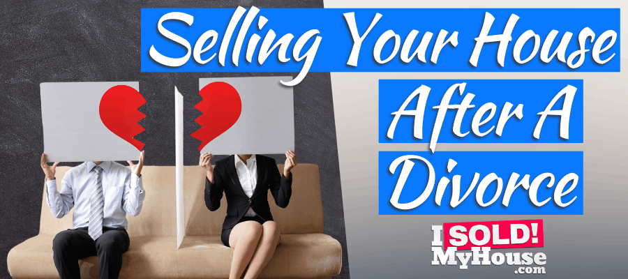 picture of our guide to selling a house after a divorce agreement