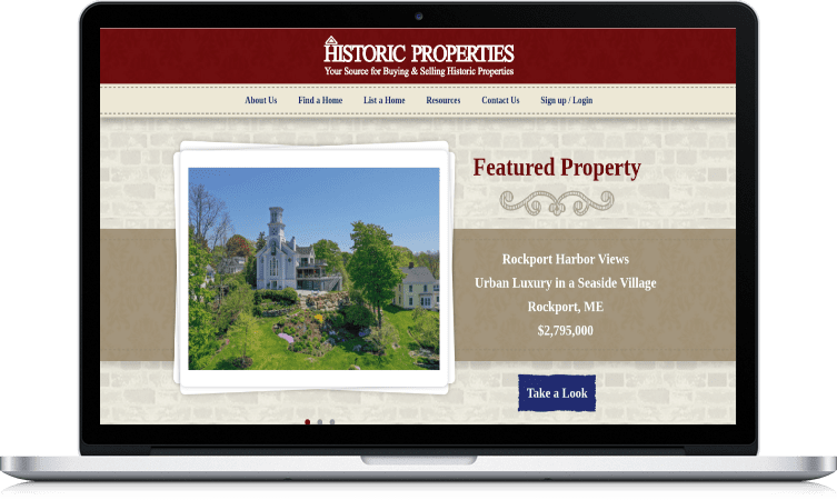 picture of historic properties website