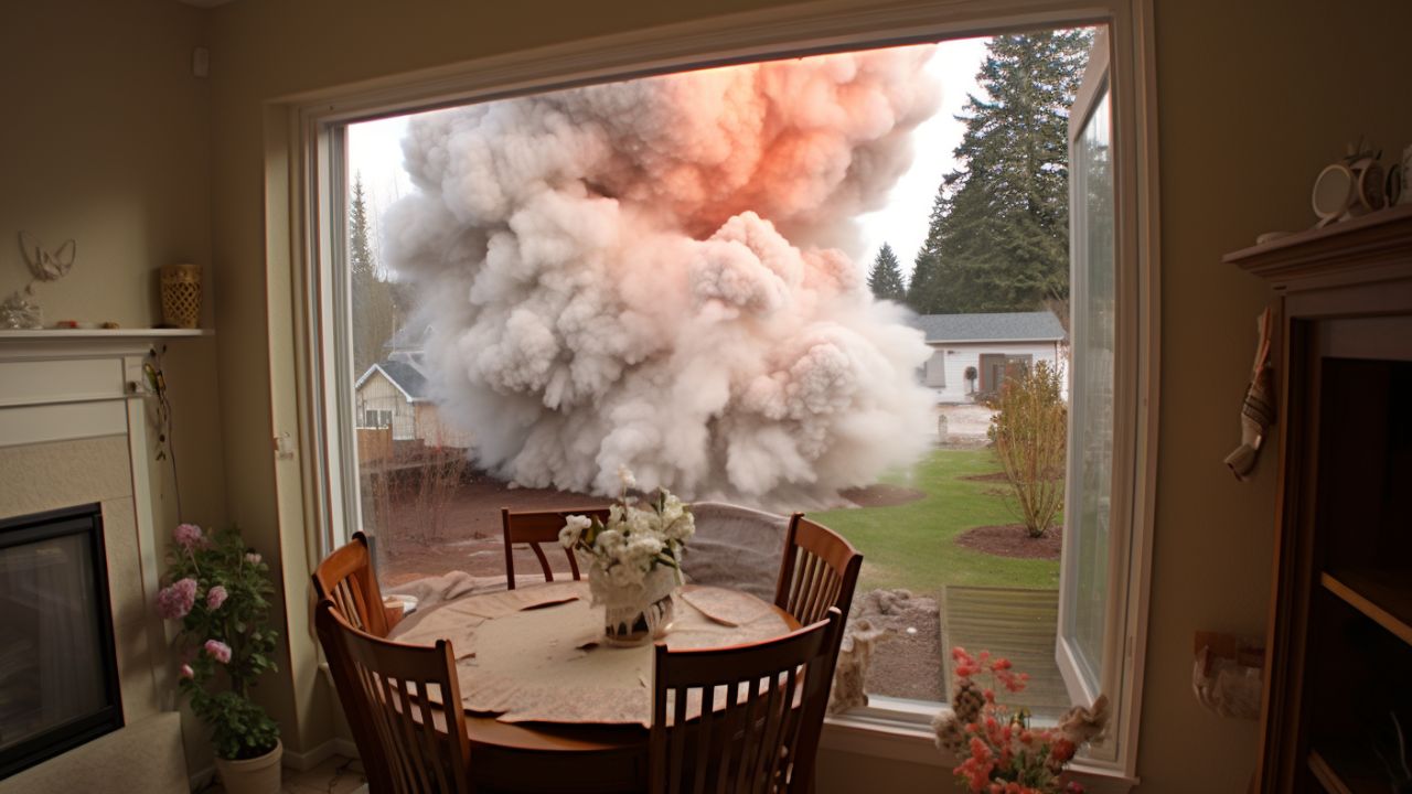 Home Explodes While Cooking on Thanksgiving