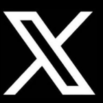 Twitter new X logo